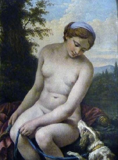 Louis Jean Francois Lagrenee Diana at her Bath Sweden oil painting art